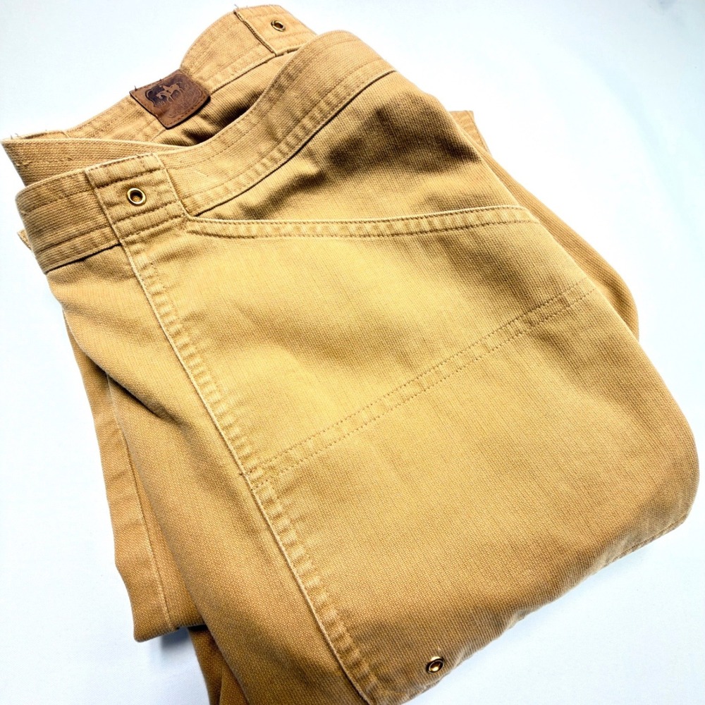 Lauren Ralph Lauren Equestrian Pants Womens 8 Tan Straight‎ Leg Cotton